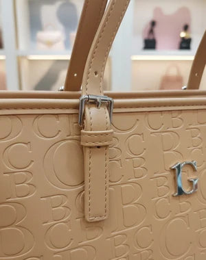 BC Monogram Structured Tote Handba