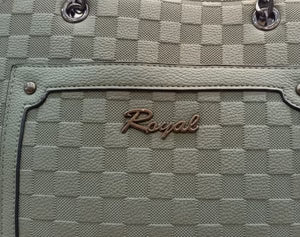 Ridged Texture Shoulder Bag