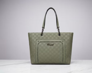 Ridged Texture Shoulder Bag